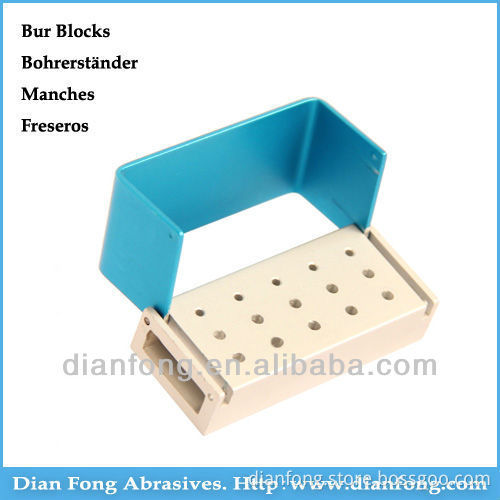BB231 Sterilisable Aluminium Bur Blocks For High Speed FG Burs And Low Speed RA burs 15 Holes